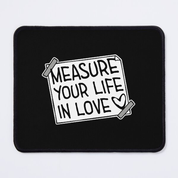 Item preview, Measure Your Life In Love Inspiring Wholesome Quote designed and sold by shirt-o-mat.