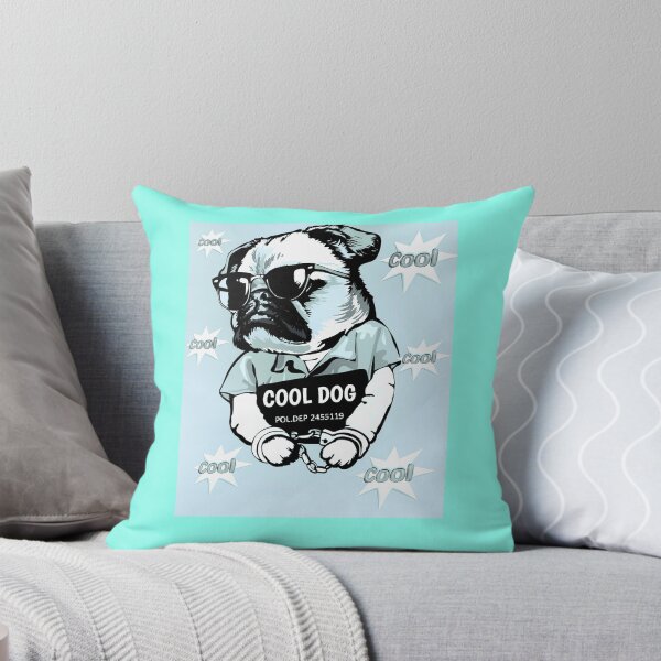 Item preview, Cool Dog Pug Mugshot Funny Bad Boy Glasses Shirt designed and sold by MariaPCMaria.