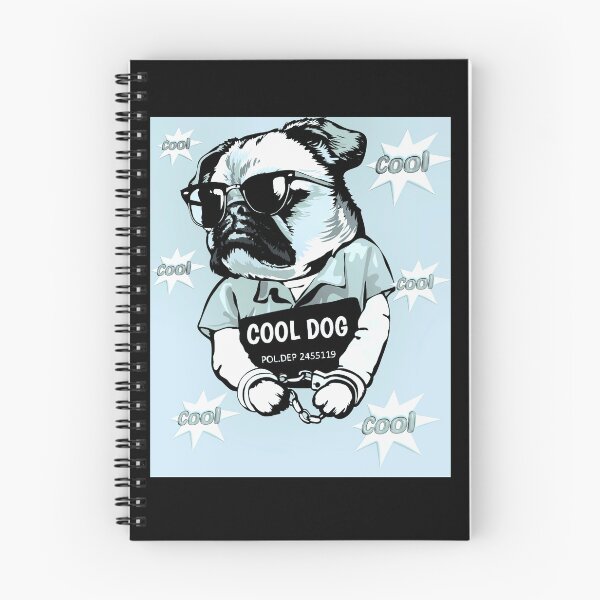 Item preview, Cool Dog Pug Mugshot Funny Bad Boy Glasses Shirt designed and sold by MariaPCMaria.