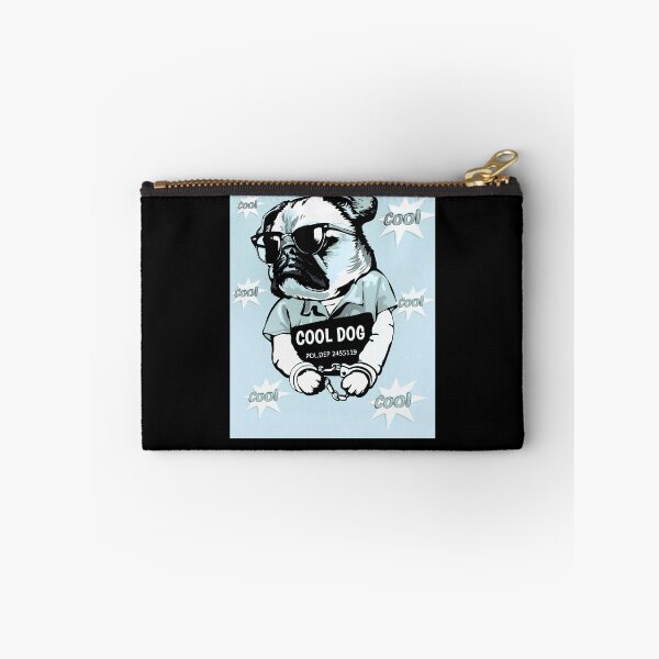Item preview, Cool Dog Pug Mugshot Funny Bad Boy Glasses Shirt designed and sold by Funnygiftsstudio .