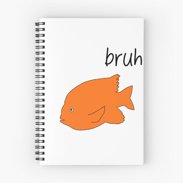 Item preview, "bruh" Garibaldi Fish designed and sold by SlimyFish.