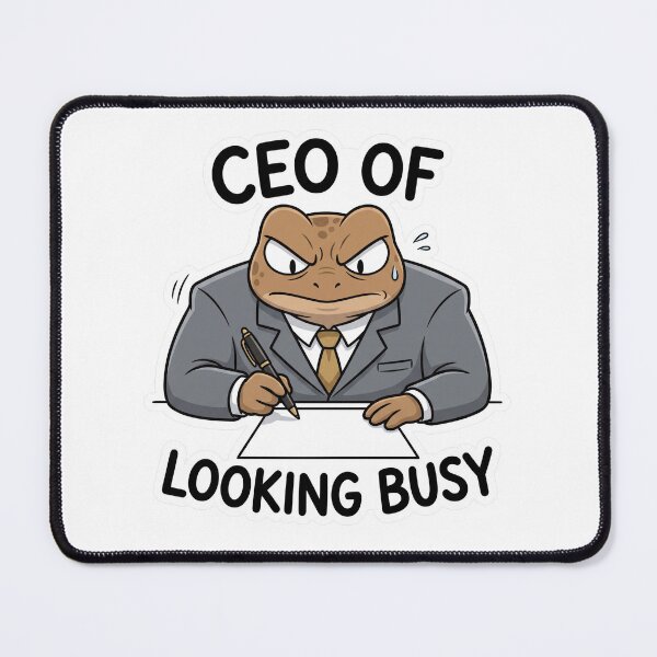 Item preview, CEO of Looking Busy Funny Office Humor designed and sold by CreativeArtisanPrints Shop.