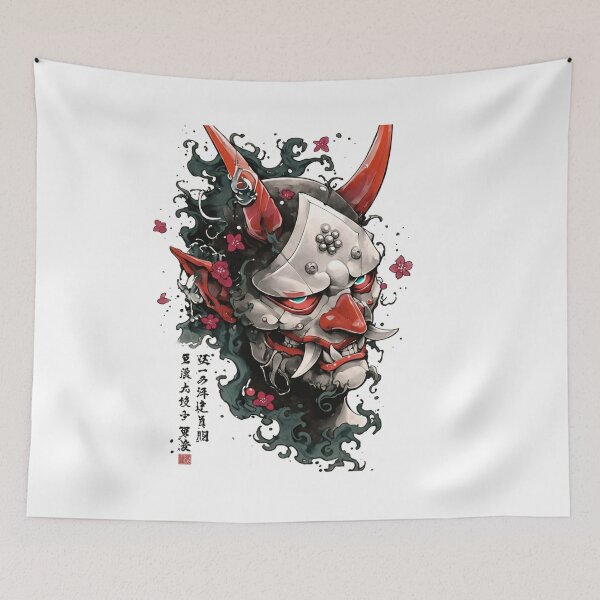 Item preview, Three-Faced Oni of the Dark Tide designed and sold by SquareSign.