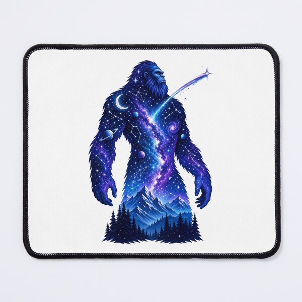 Item preview, Celestial Cosmic Sasquatch designed and sold by Wild Creative Art.