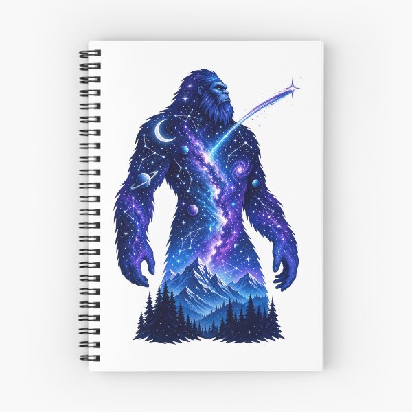 Item preview, Celestial Cosmic Sasquatch designed and sold by Wild Creative Art.