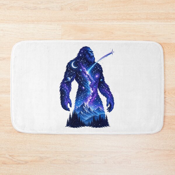 Item preview, Celestial Cosmic Sasquatch designed and sold by Wild Creative Art.