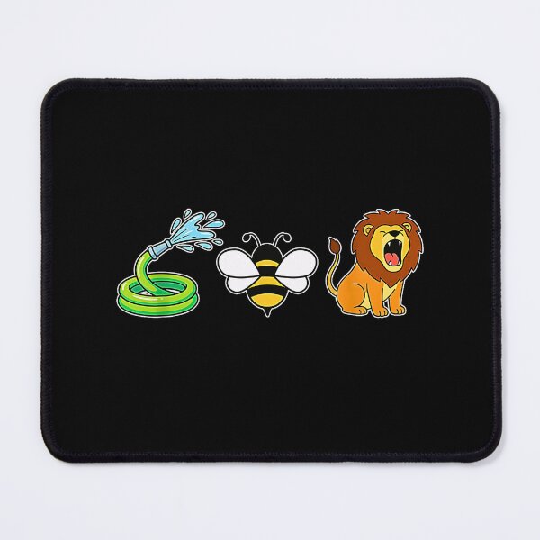 Item preview, Hose Bee Lion Icons Retro Funny Hoes Be Lying Pun Intended designed and sold by NinigFox.