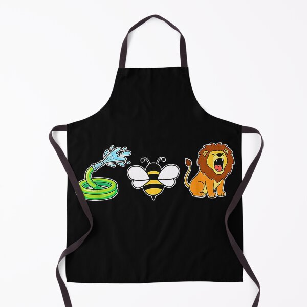 Item preview, Hose Bee Lion Icons Retro Funny Hoes Be Lying Pun Intended designed and sold by NinigFox.