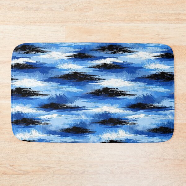 Item preview, Blue and Black Cloud Ripple Pattern designed and sold by Piotrek0001.