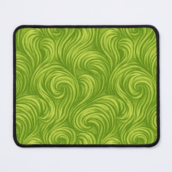 Item preview, Vibrant Lime Green Fluid Swirl Art designed and sold by Piotrek0001.
