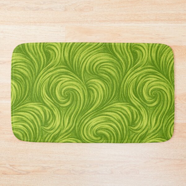Item preview, Vibrant Lime Green Fluid Swirl Art designed and sold by Piotrek0001.