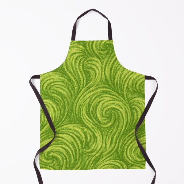 Item preview, Vibrant Lime Green Fluid Swirl Art designed and sold by Piotrek0001.