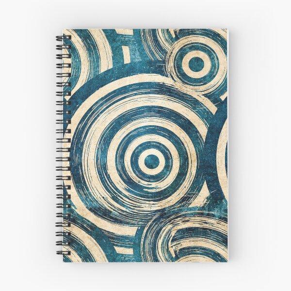 Item preview, Beige and Teal Concentric Circle Design designed and sold by Piotrek0001.