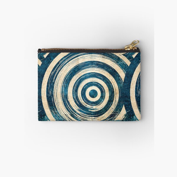 Item preview, Beige and Teal Concentric Circle Design designed and sold by Piotrek0001.