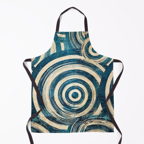 Item preview, Beige and Teal Concentric Circle Design designed and sold by Piotrek0001.