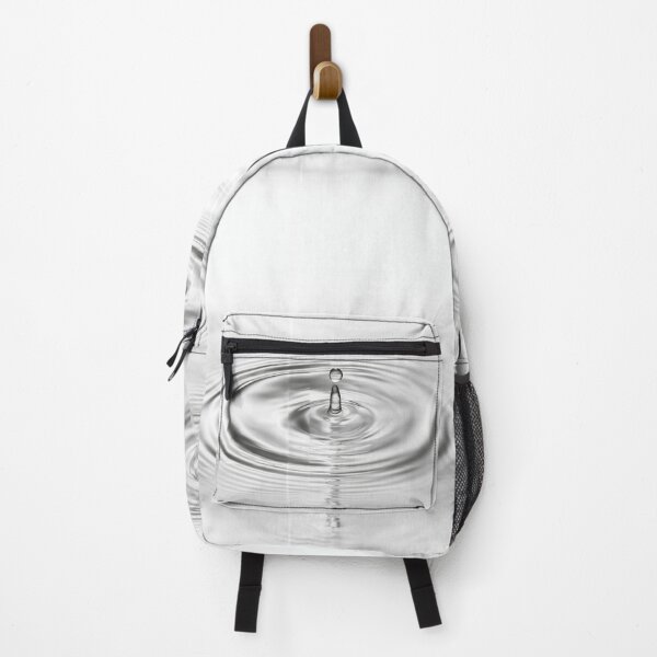 Item preview, Pure White Liquid Drop Ripple Effect designed and sold by Piotrek0001.