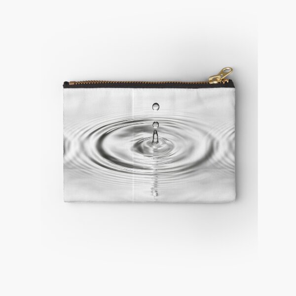 Item preview, Pure White Liquid Drop Ripple Effect designed and sold by Piotrek0001.