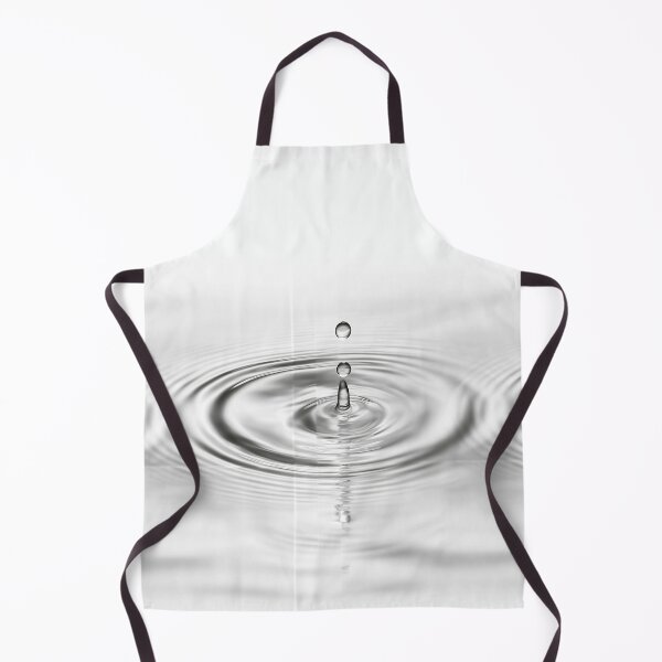 Item preview, Pure White Liquid Drop Ripple Effect designed and sold by Piotrek0001.