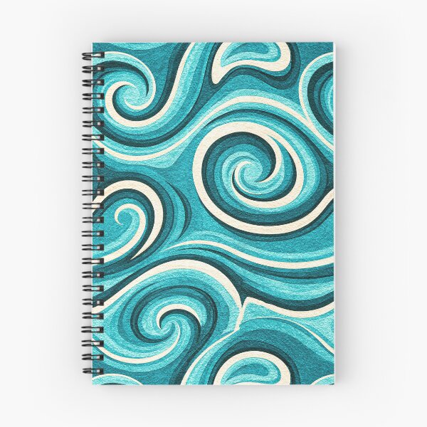 Item preview, Turquoise Swirl Fluid Abstract Design designed and sold by Piotrek0001.