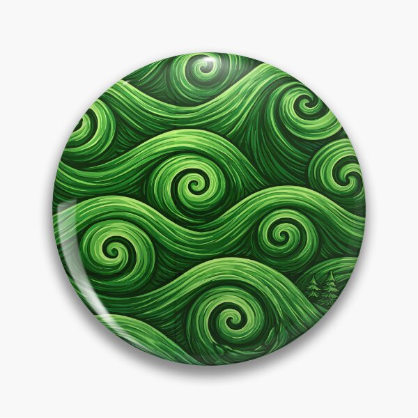 Item preview, Lush Green Organic Hillside Ripples designed and sold by Piotrek0001.