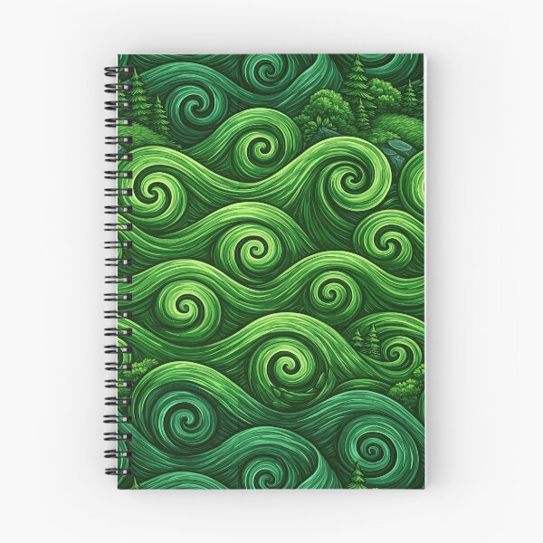 Item preview, Lush Green Organic Hillside Ripples designed and sold by Piotrek0001.