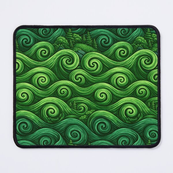 Item preview, Lush Green Organic Hillside Ripples designed and sold by Piotrek0001.