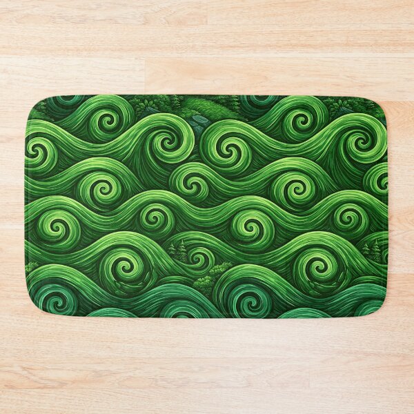 Item preview, Lush Green Organic Hillside Ripples designed and sold by Piotrek0001.