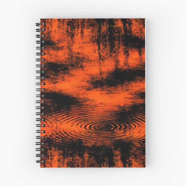 Item preview, Vibrant Orange and Black Contrast Flow designed and sold by Piotrek0001.