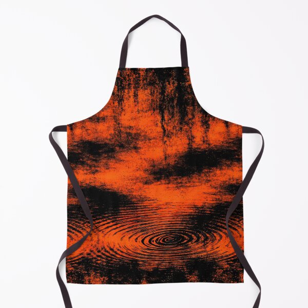 Item preview, Vibrant Orange and Black Contrast Flow designed and sold by Piotrek0001.