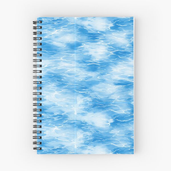 Item preview, Bright Sky Blue Liquid Ripple Pattern designed and sold by Piotrek0001.