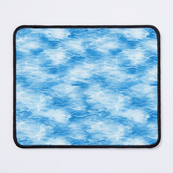 Item preview, Bright Sky Blue Liquid Ripple Pattern designed and sold by Piotrek0001.