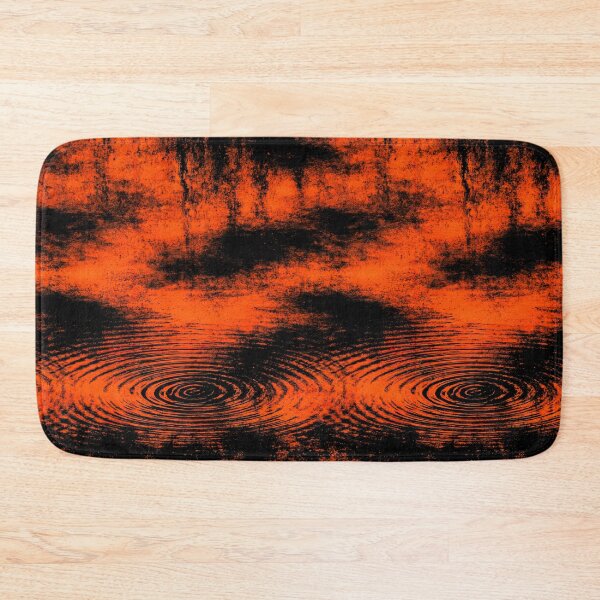 Item preview, Vibrant Orange and Black Contrast Flow designed and sold by Piotrek0001.