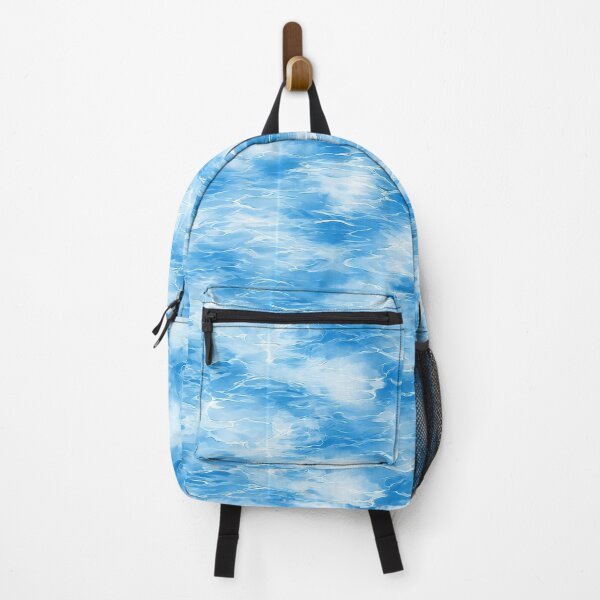 Item preview, Bright Sky Blue Liquid Ripple Pattern designed and sold by Piotrek0001.