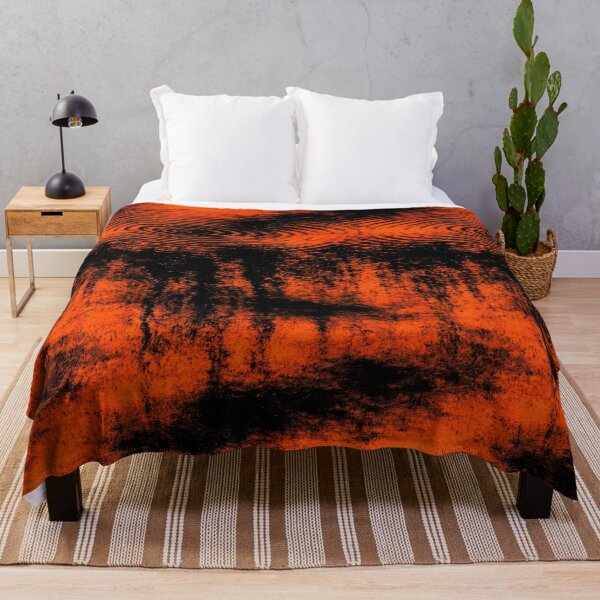 Item preview, Vibrant Orange and Black Contrast Flow designed and sold by Piotrek0001.