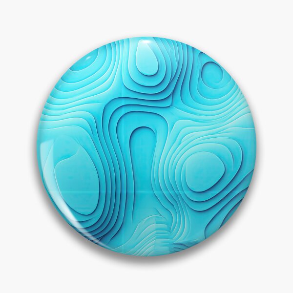 Item preview, 3D Cyan Topographic Layered Abstract designed and sold by Piotrek0001.