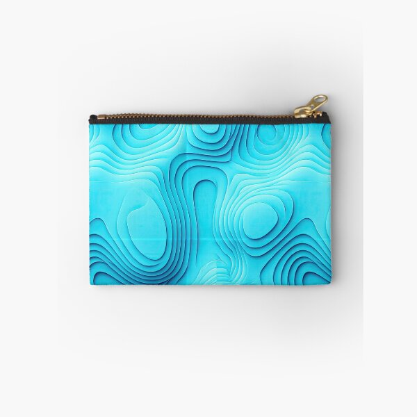 Item preview, 3D Cyan Topographic Layered Abstract designed and sold by Piotrek0001.