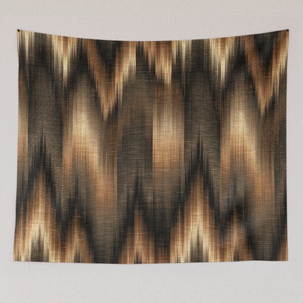 Item preview, Warm Bronze Geometric Ripple Design designed and sold by Piotrek0001.