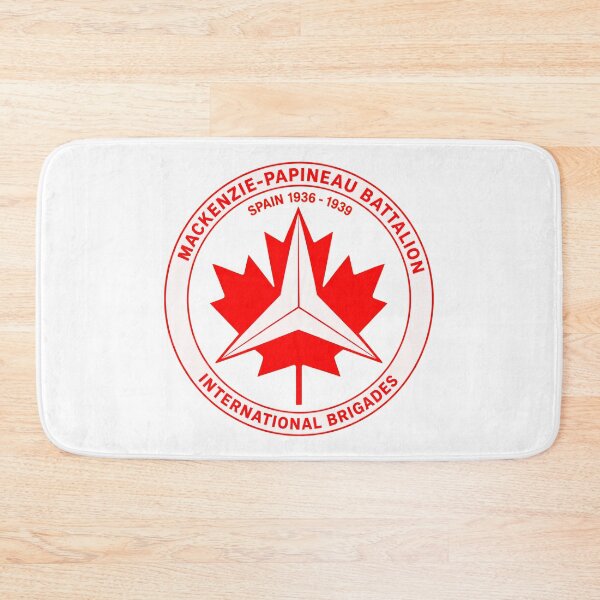 Item preview, Mackenzie Papineau Battalion International Brigades Antifascist Emblem Print designed and sold by PinUpPizzazz.