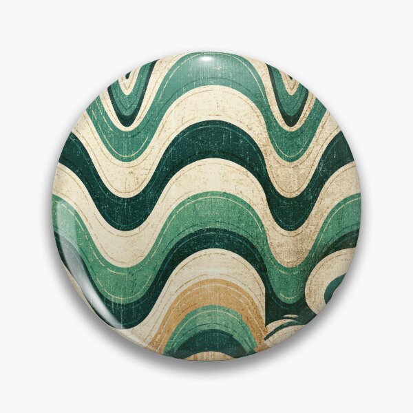 Item preview, Textured Green and Tan Wavy Pattern designed and sold by Piotrek0001.