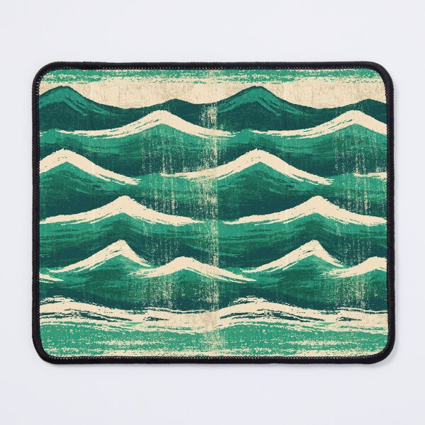 Item preview, Aged Teal Painted Wood Grain Ripple designed and sold by Piotrek0001.