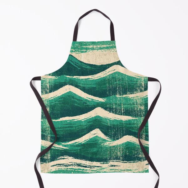 Item preview, Aged Teal Painted Wood Grain Ripple designed and sold by Piotrek0001.
