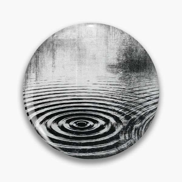 Item preview, Gritty Monochrome Distorted Ripple Art designed and sold by Piotrek0001.