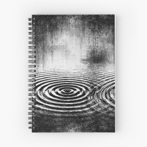 Item preview, Gritty Monochrome Distorted Ripple Art designed and sold by Piotrek0001.