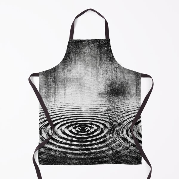 Item preview, Gritty Monochrome Distorted Ripple Art designed and sold by Piotrek0001.