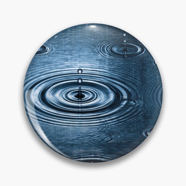 Item preview, Midnight Blue Rainy Surface Abstract designed and sold by Piotrek0001.