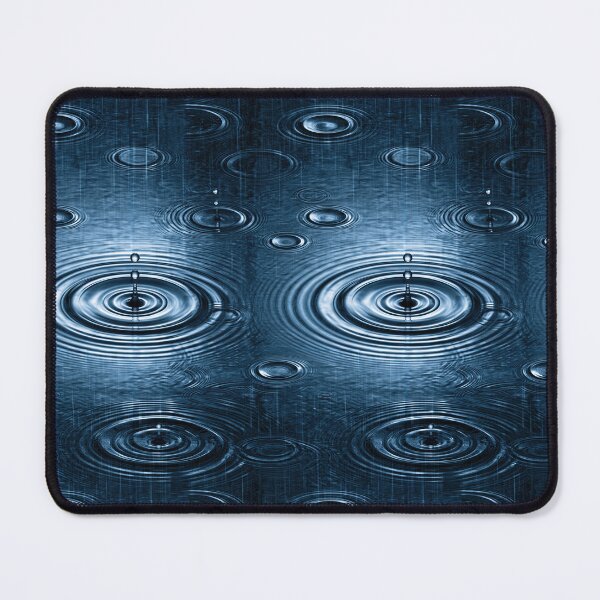 Item preview, Midnight Blue Rainy Surface Abstract designed and sold by Piotrek0001.