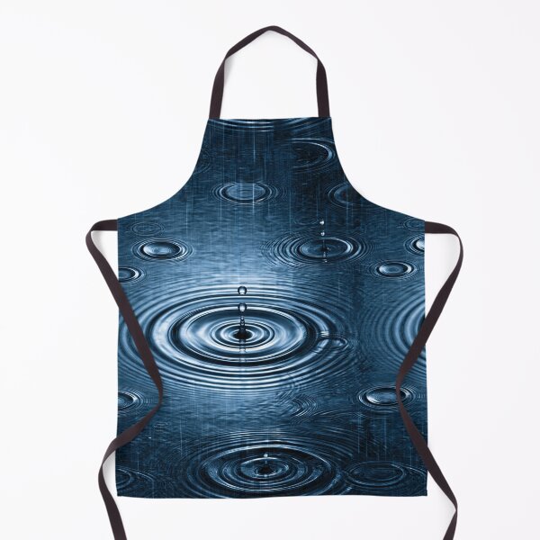 Item preview, Midnight Blue Rainy Surface Abstract designed and sold by Piotrek0001.