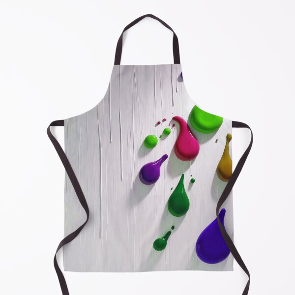 Item preview, 3D Glossy Paint Drips - Emerald Green and Deep Purple designed and sold by Ingorgia Studio.