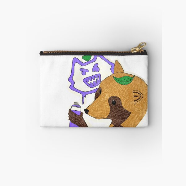 Item preview, Tanuki Making Graffiti  designed and sold by Bountiful Creatures.
