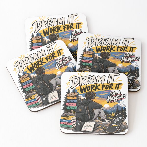 Item preview, Dream It Work for It | Student Motivation Back to School Shirt designed and sold by Sunday.Supply.